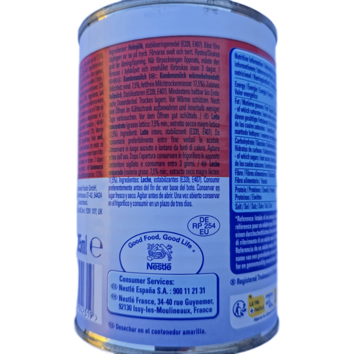 Carnation condensed Milk 410g Nestlé Kondensmilch