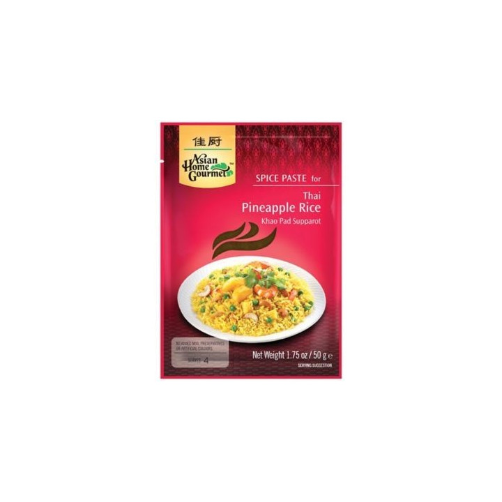 Thai Ananas Reis Paste original Thailand gewürzpaste pineapple rice mit Rezept