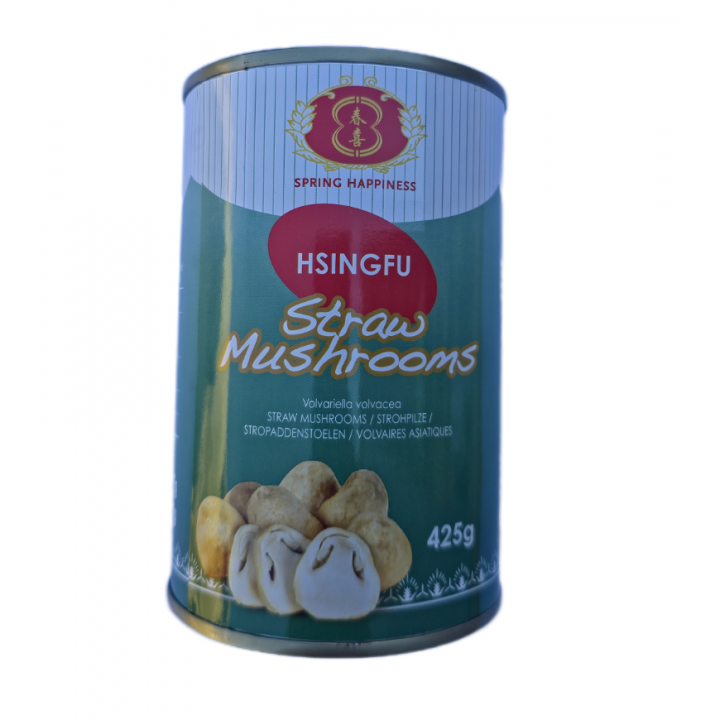 Straw Mushrooms 425g Spring Happiness Strohpilze