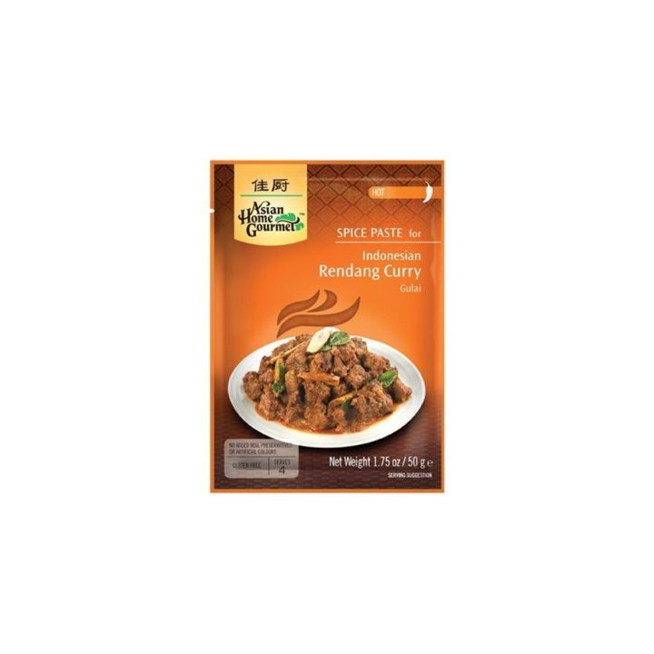 Indonesisches Rendang Curry / Spice Paste mit Rezept Gulai Gewürzpaste scharf