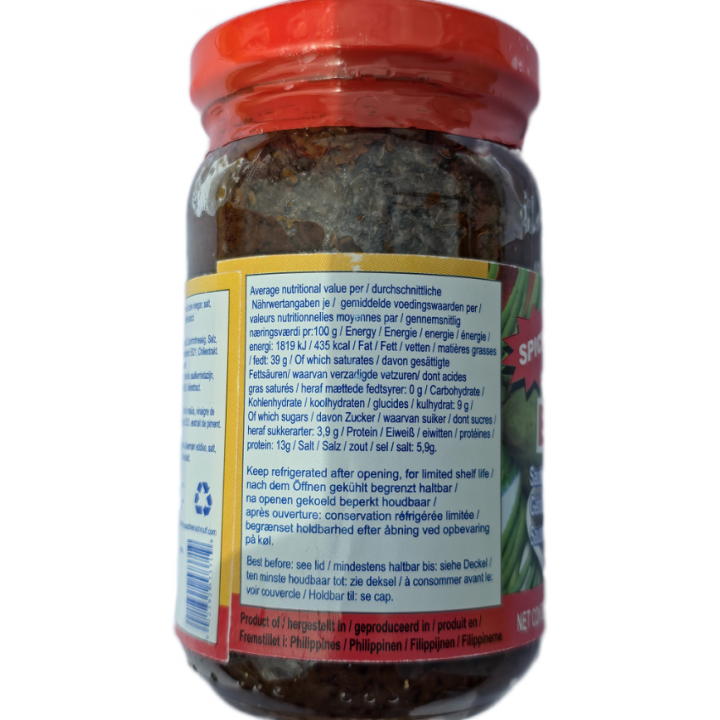 Guisado Bagoong Shrimp Paste Spicy 230g Dagupan gebratene scharfe Garnelenpaste