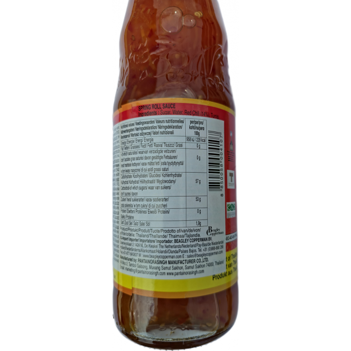 Spring Roll Sauce 730ml Pantai Sweet-Chili-Sauce für Frühlingsrollen Loempia