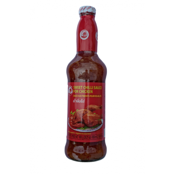 Sweet Chili Sauce for Chicken 800g Cock Brand Süße Chili-Sauce für Huhn