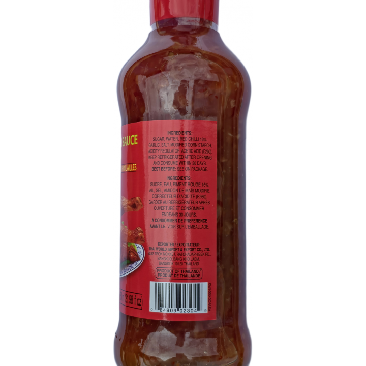 Sweet Chili Sauce for Chicken 800g Cock Brand Süße Chili-Sauce für Huhn