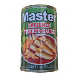 Sardines Tomato Sauce 155g Master Sardinen in Tomatensauce