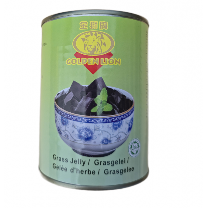 Grass Jelly 540g Golden Lion Gras Gelee Kräutergelee