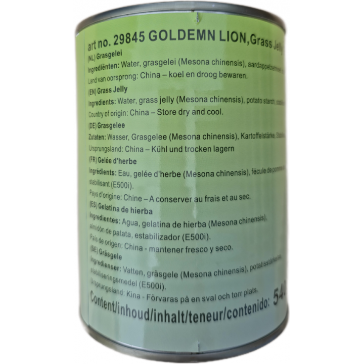 Grass Jelly 540g Golden Lion Gras Gelee Kräutergelee