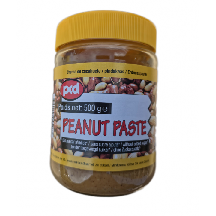 Peanut Paste 500g pcd 100% reine Erdnusspaste ohne Zuckerzusatz,natürliche Erdnussbutter ohne Zusätze