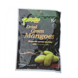 Dried Green Mango 100g Philippine Brand, getrocknete, grüne Mango