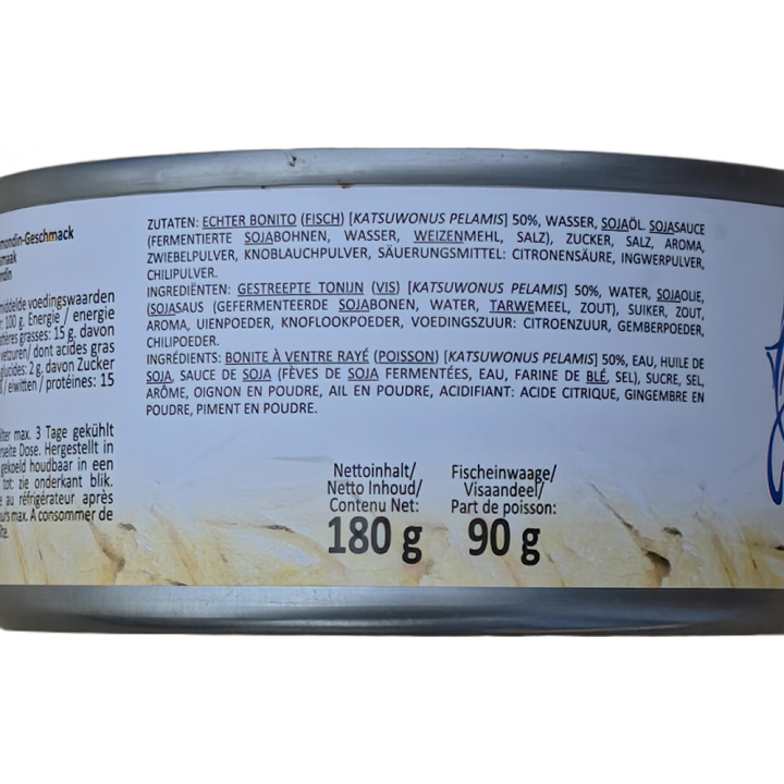 Tuna with Calamansi 180g Century, Thunfischstücke in Sauce mit Calamondin-Geschmack