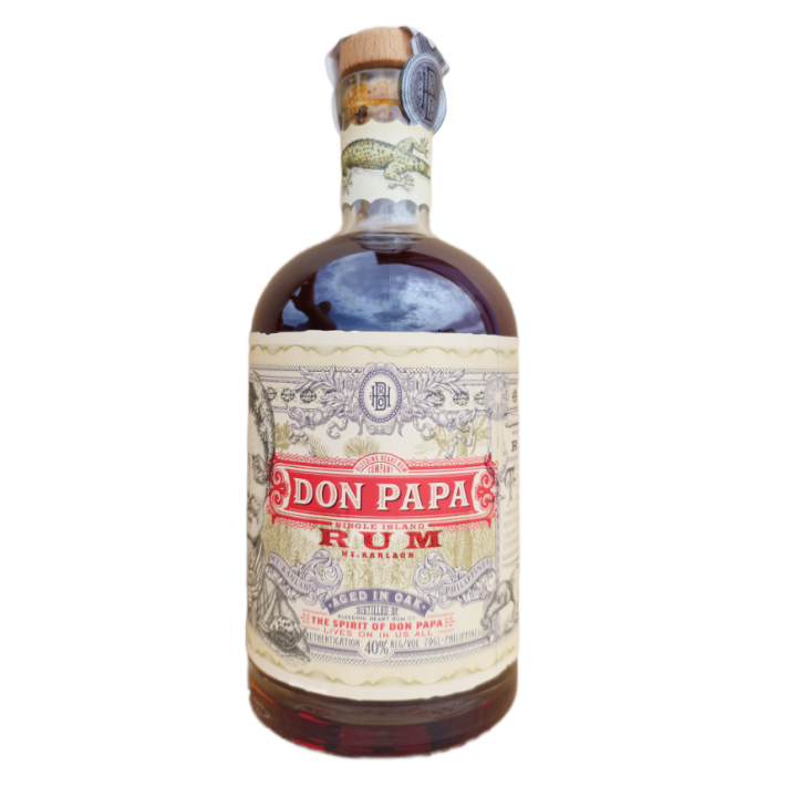 Don Papa Single Island Mt. Kanlaon Rum 700ml Philippinen Rum 40%Vol