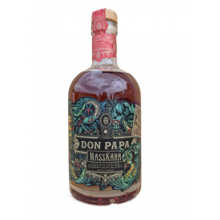 Don Papa MassKara Spiced Rum 700ml Philippinen Rum 40%Vol