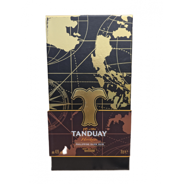 Tanduay Heritage Philippine Dark Rum 700ml 40%Vol