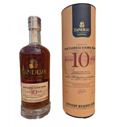 Tanduay 10 Years Old Reserve Dark Rum 700ml 40%Vol Matured Dark Rum