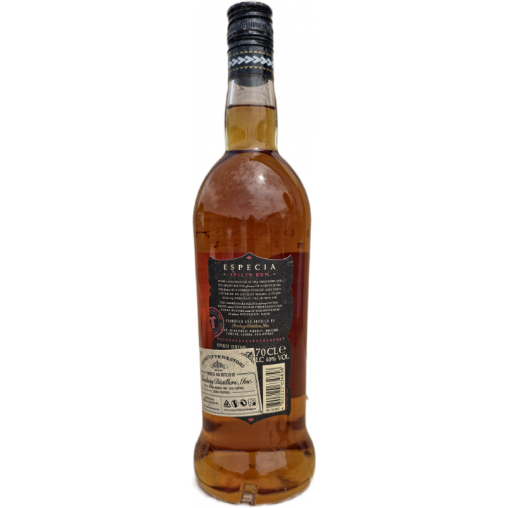 Tanduay Pilipinas ESPECIA Spiced Rum 700ml  40%Vol Philippinen Rum