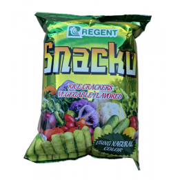 Snacku Rice Crackers Vegetable Flavour 60g Regent Reis Cracker mit Gemüsegeschmack
