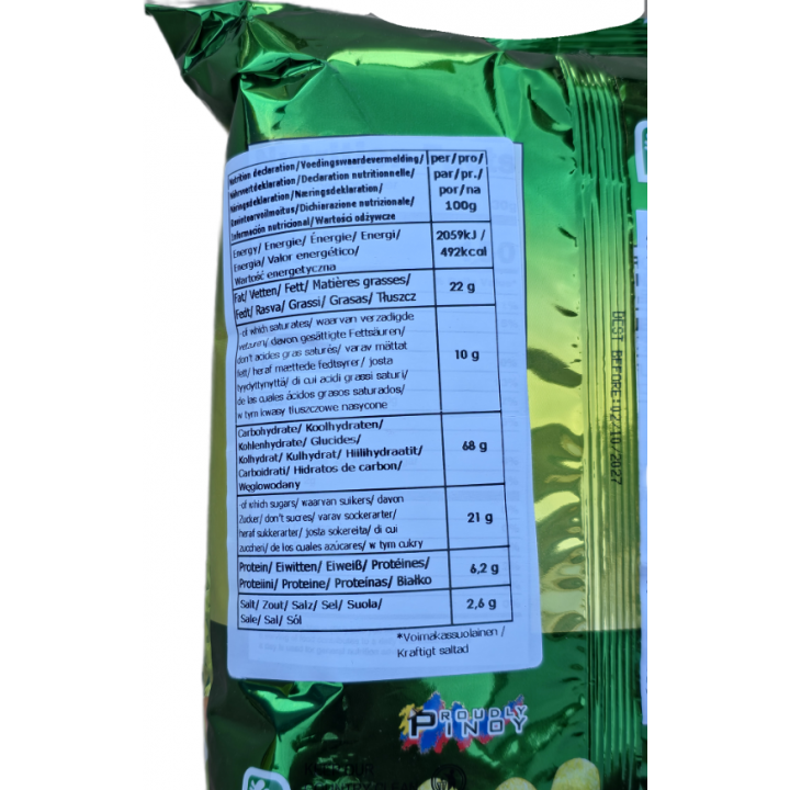 Snacku Rice Crackers Vegetable Flavour 60g Regent Reis Cracker mit Gemüsegeschmack