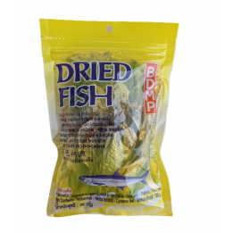 Dried Fish 100g BDMP Getrockneter, gesalzener Goldband-Selar
