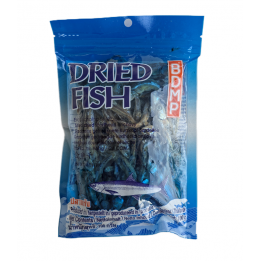 Dried Fish 100g BDMP Ganze, getrocknete, gesalzene, große Kurzkopf-Sardellen / Anchovis