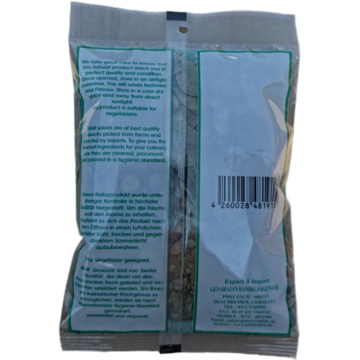 Indian Curry Leaves 10g NGR getrocknete Curry-Blätter ohne Zusätze