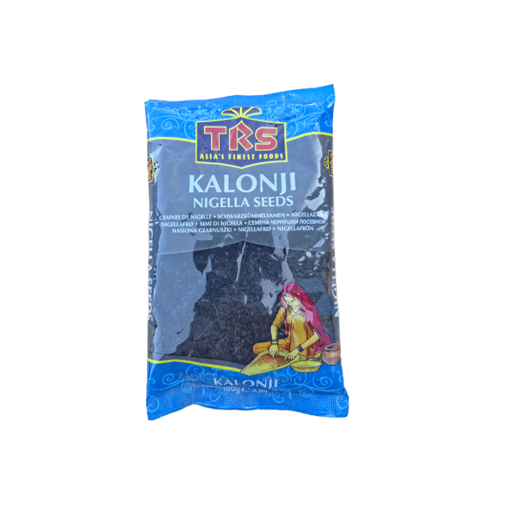 Kalonji Nigella Seeds 100g TRS Schwarzkümmelsamen, schwarzer Kümmel reines Naturprodukt