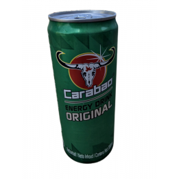 Carabao Energy Drink Original 330ml Thai Erfrischungsgetränk mit Kohlensäure und Koffein