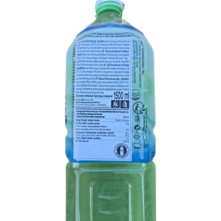 Aloe Original Taste 1,5L T'best Aloe Vera Getränk mit Fruchtfleisch inkl. 0,25€ Einwegpfand
