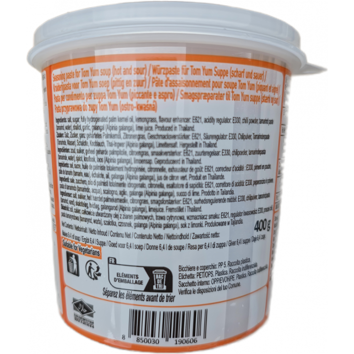 Tom Yum Paste 400g Lobo Thailändische Würzpaste für Tom Yum -Suppe sauer/scharf