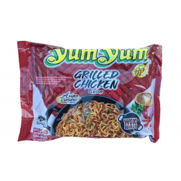 Yum Yum Grilled Chicken Flavor Hot 70g Thai Instant Nudeln Grillhähnchen-Geschmack