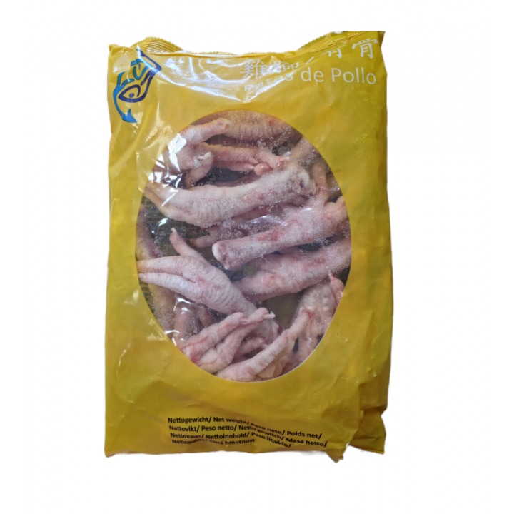 Hühnerfüße mit Knochen 900g TIEFKÜHL Chicken Feet Jumbo