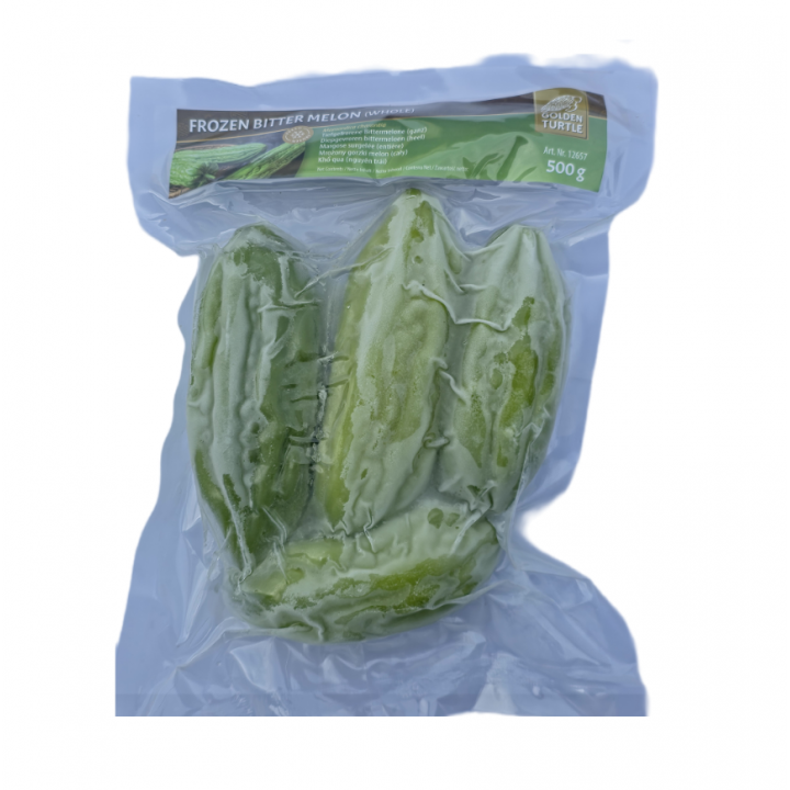 Bitter Melon TIEFKÜHL 500g ganze Bittermelonen Bittergurke Karela Ampalaya