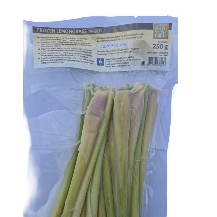 Lemongrass TIEFKÜHL 250g Zitronengras ganz Golden Turtle