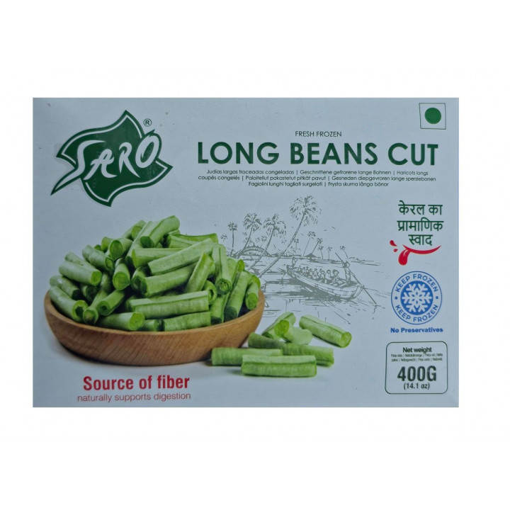 Long Beans Cut TIEFKÜHL 400g geschnittene lange Bohnen Schlangenbohnen