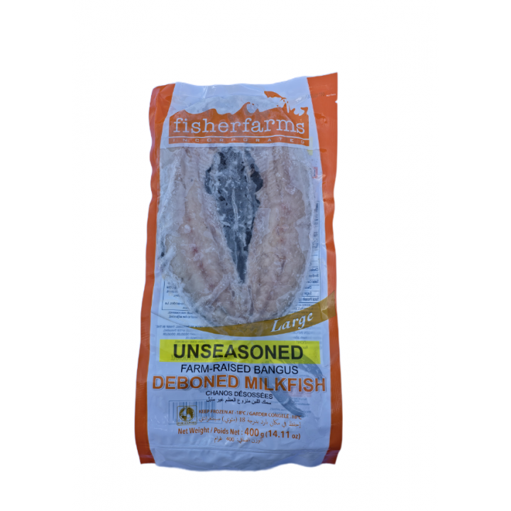 Milchfisch Filet ungewürzt & entgrätet 400g Philippinen Milkfish Large TIEFKÜHL