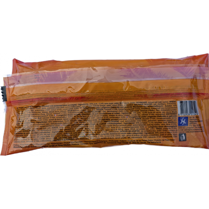 Sweet Pork Longanisa 320g TIEFKÜHL Philippinische Würstchen aus Schwein