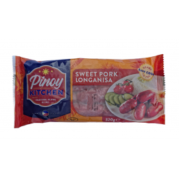 Sweet Pork Longanisa 320g TIEFKÜHL Philippinische Würstchen aus Schwein