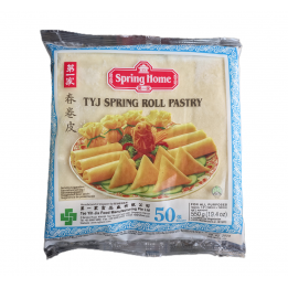 Frühlingsrollenblätter 19cm Quadratisch 550g  50 Blatt TIEFKÜHL Spring Roll Pastry