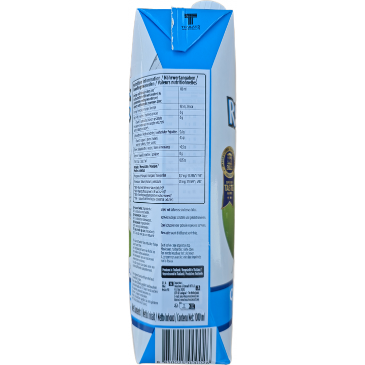 Coconut Water Refresh UFC 1L  100 % natürliches  Kokosnusswasser Kokoswasser
