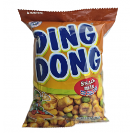 Ding Dong Snack Mix 95g knusprige Mischung aus Erdüssen-Erbsen-Mais-Ackerbohnen-Crackern