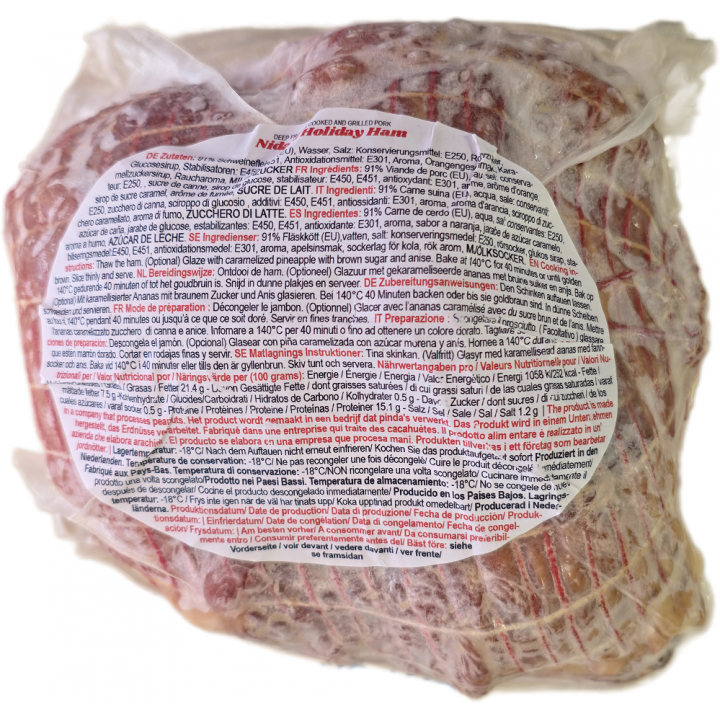 Holiday Ham Nida 1,8kg TIEFKÜHL Philippinischer Festtagsschinken Gekocht&Gegrillt