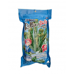 Rolling Bite Seaweed Snackwith crispy Fish 28g Knusprige Nori Algen-Röllchen mit Fisch-Topping