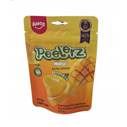Peelerz Mango Peelable 65g Amos Schälbare,natürliche Fruchtgummis mit Mango