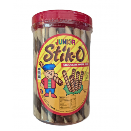 Stik-O Chocolate Wafer Sticks 380g Philippinische Waffelröllchen mit Schokoladengeschmack