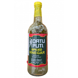 Datu Puti Spiced Vinegar 750ml Datu Puti gewürzter Essig Rohrzuckeressig mit Gewürzeinlage