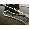 925 silber Kette versch. Längen m. Schmuckbeutel Venezianer Halskette massiv Sterlingsilber