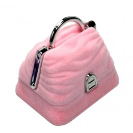 Schmuckverpackung Tasche (ca. 5,5cm x 4cm, Höhe: 4,3cm)  4 Farben zur Wahl - Schmuckschachtel
